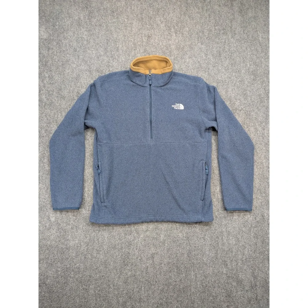 The North Face Mens Fleece Pullover‎ Medium Half Zip Jacket Campbell Gorpcore